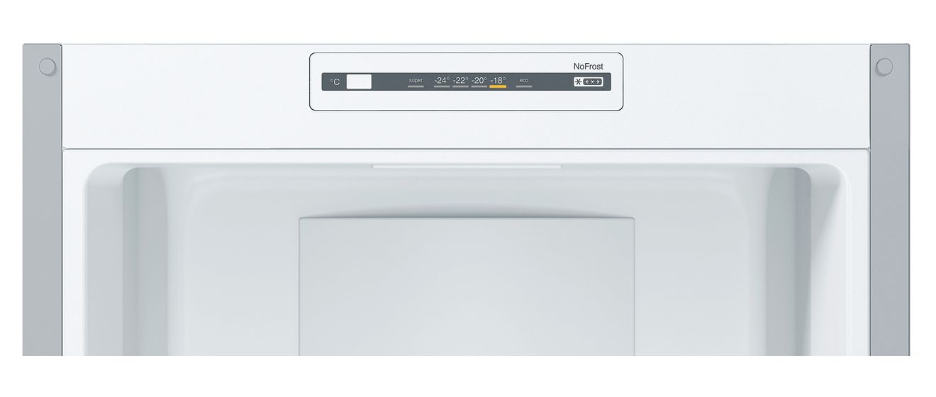 Serie 2 KGN36NLEA 216 l / 89 l Kühl-Gefrierkombi freistehend NoFrost 239 kWh Jahr  (Edelstahl) 