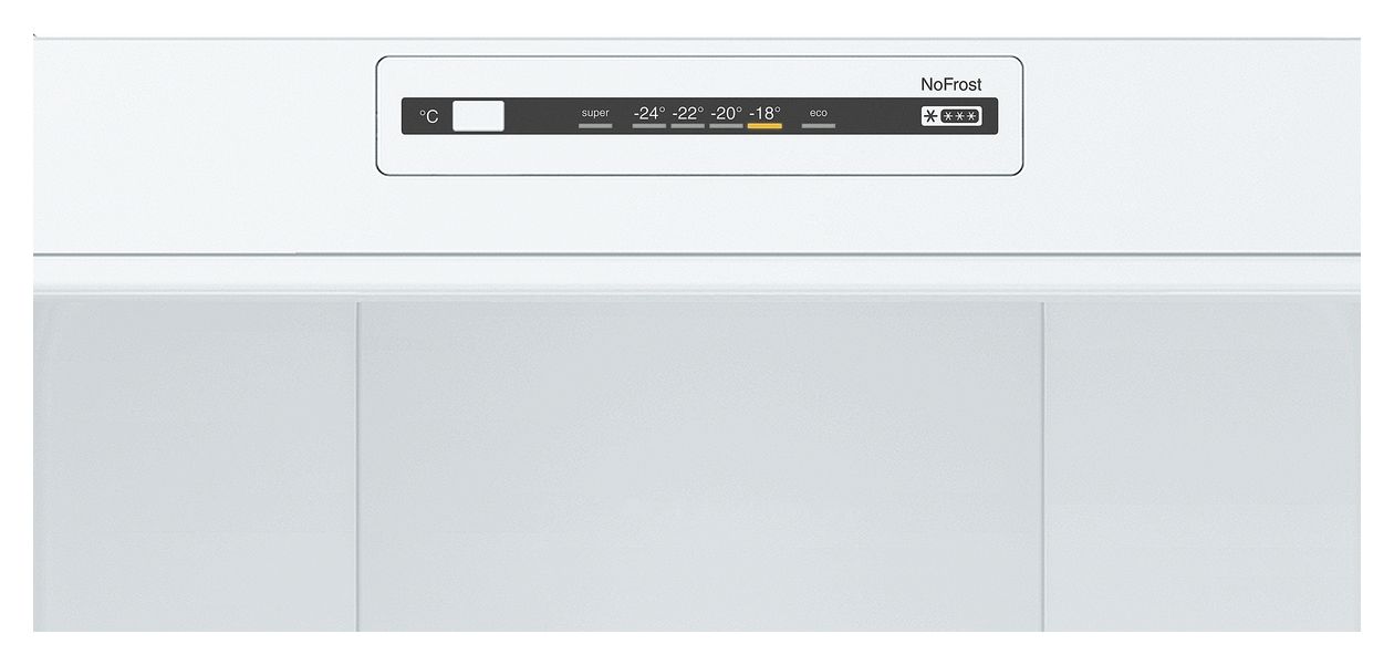 Serie 2 KGN36NWEA 216 l / 89 l Kühl-Gefrierkombi freistehend NoFrost 239 kWh Jahr  (Weiß) 