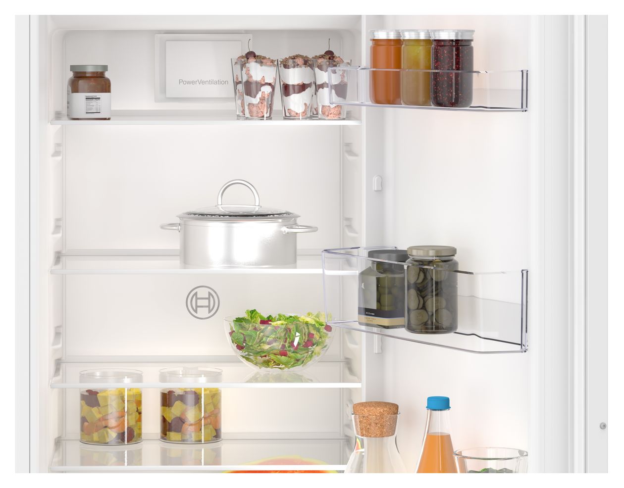 Serie 2 KIL82NSE0 Schlepptür 246 l 177,5 cm Einbaukühlschrank EEK: E 177 kWh Jahr 