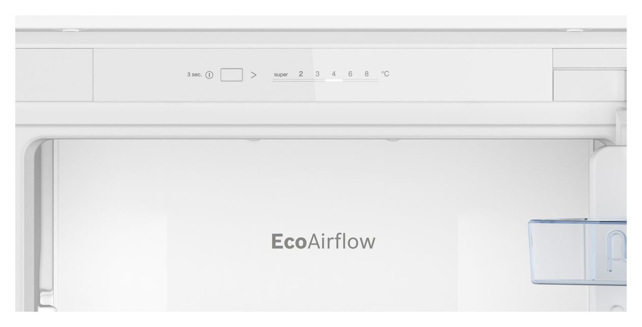 Serie 2 KIR41NSE0 Schlepptür 204 l 122,5 cm Einbaukühlschrank EEK: E 101 kWh Jahr 