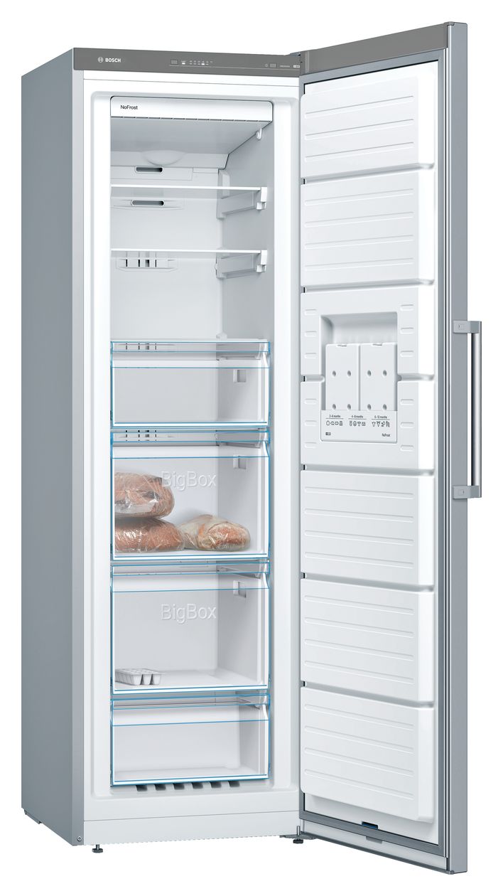 Serie 4 GSN36VLEP 242 l Gefrierschrank 234 kWh Jahr NoFrost  (Edelstahl) 