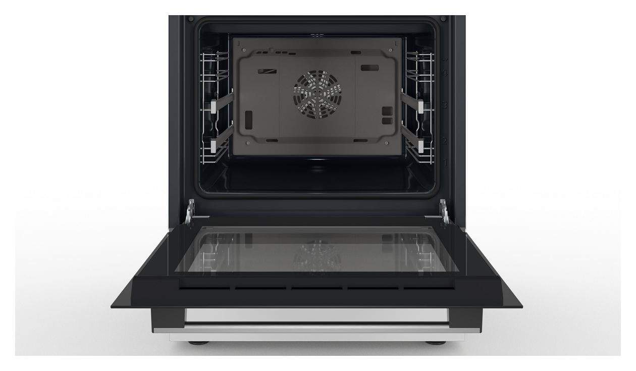 Serie 4 HKR39C220 Freistehender Herd Elektro normal Variabler Doppelgrill 7 Beheizungsarten AutoClean mit Glaskeramik Kochfeld 