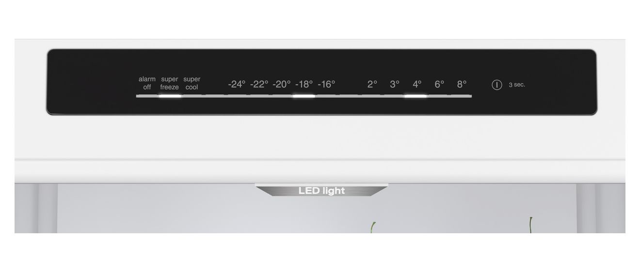 Serie 4 KGN392WCF 260 l / 103 l Kühl-Gefrierkombi freistehend NoFrost 162 kWh Jahr  (Weiß) 