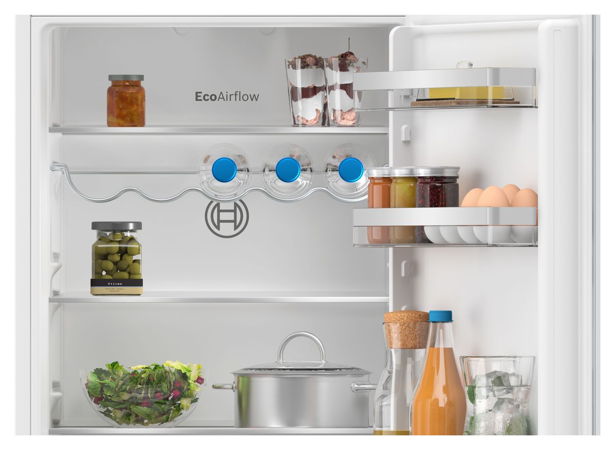 Serie 4 KIN86VSE0 Schlepptür 184 l / 76 l 177,5 cm Einbau Kühl-/Gefrierkombination 234 kWh NoFrost 
