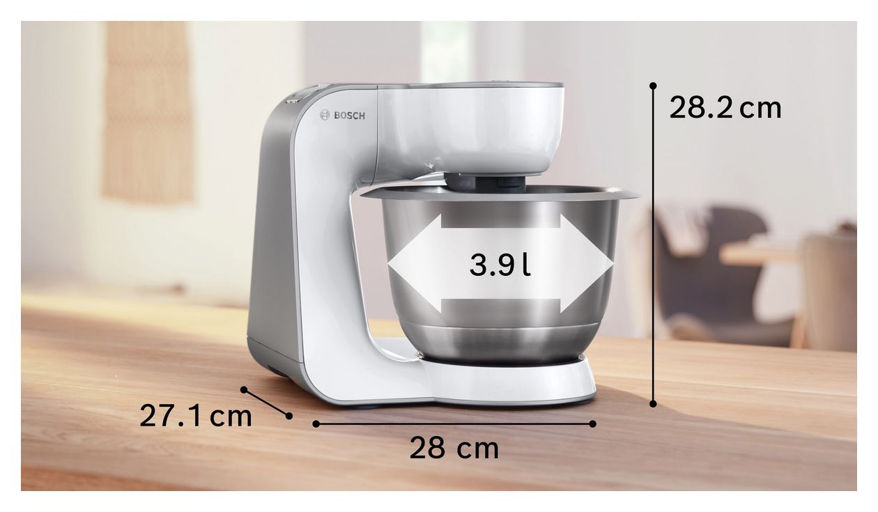 Serie 4 MUM58200 1000 W Küchenmaschine 3,9 l  (Weiß) 