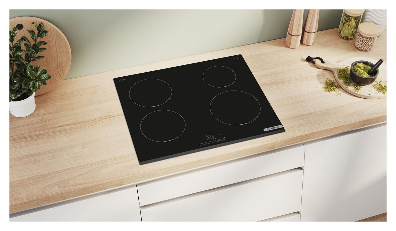Serie 4 PIE631BB5E autarkes 60 cm Induktions Kochfeld/Herdplatte 4 Zone(n) 