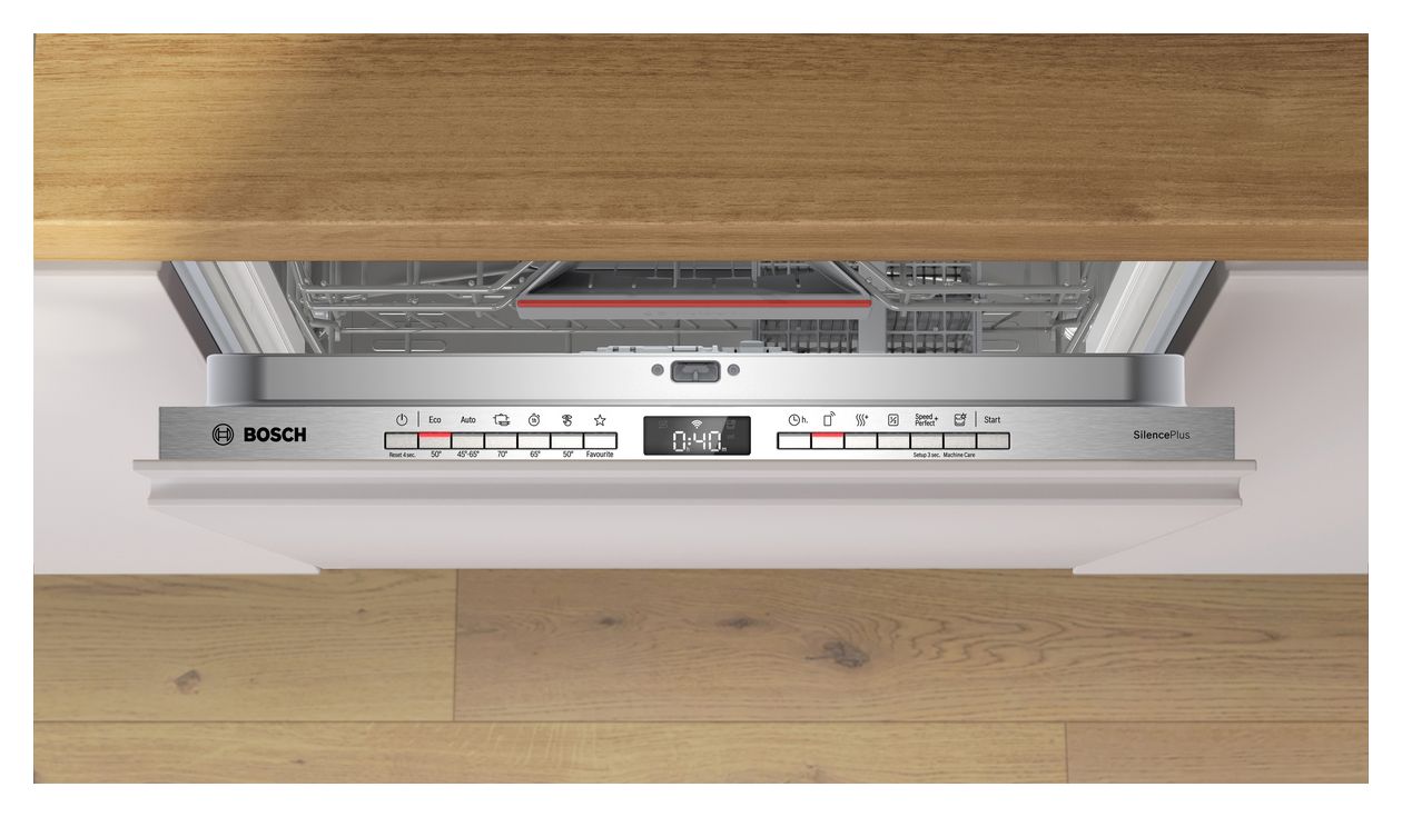 Serie 4 SMV4HBX19E 60 cm Geschirrspüler vollintegriert (ohne Front) Sehr leise 13 Maßgedecke aquaStop Funktion Wärmetauscher 