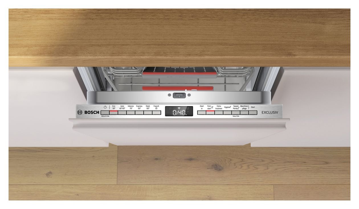 Serie 4 SPD4EMX02D 45 cm Geschirrspüler vollintegriert (ohne Front) Leise 10 Maßgedecke Wärmetauscher 