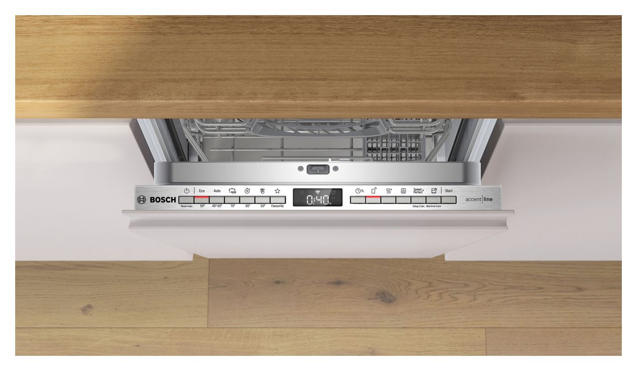 Serie 4 SPH4HL801E 45 cm Geschirrspüler vollintegriert (ohne Front) leise 10 Maßgedecke aquaStop Funktion Wärmetauscher 