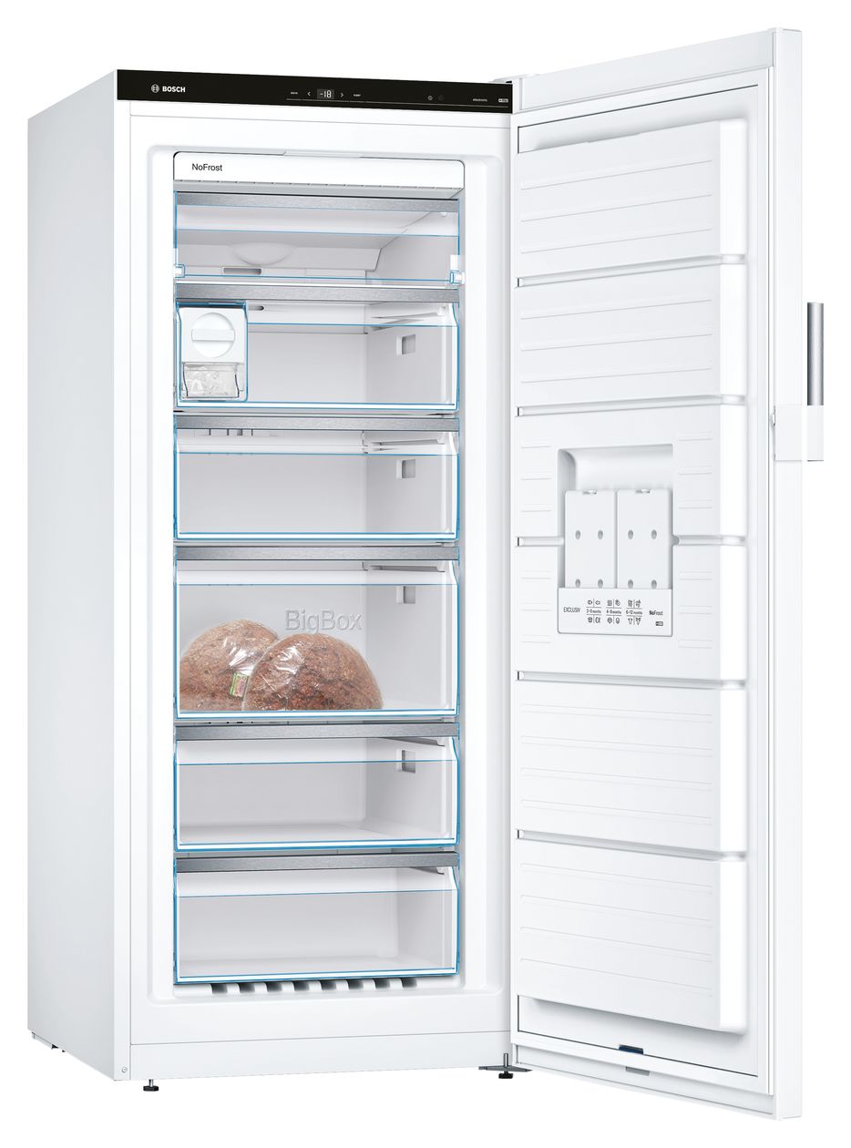 Serie 6 GSN51EWDV 290 l Gefrierschrank 201 kWh Jahr NoFrost  (Weiß) 