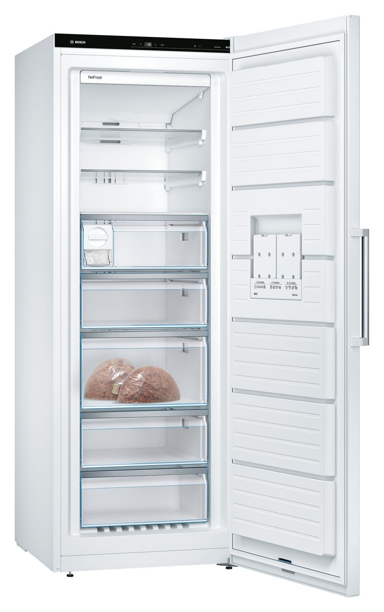 Serie 6 GSN58AWDP 366 l Gefrierschrank 222 kWh Jahr NoFrost  (Weiß) 