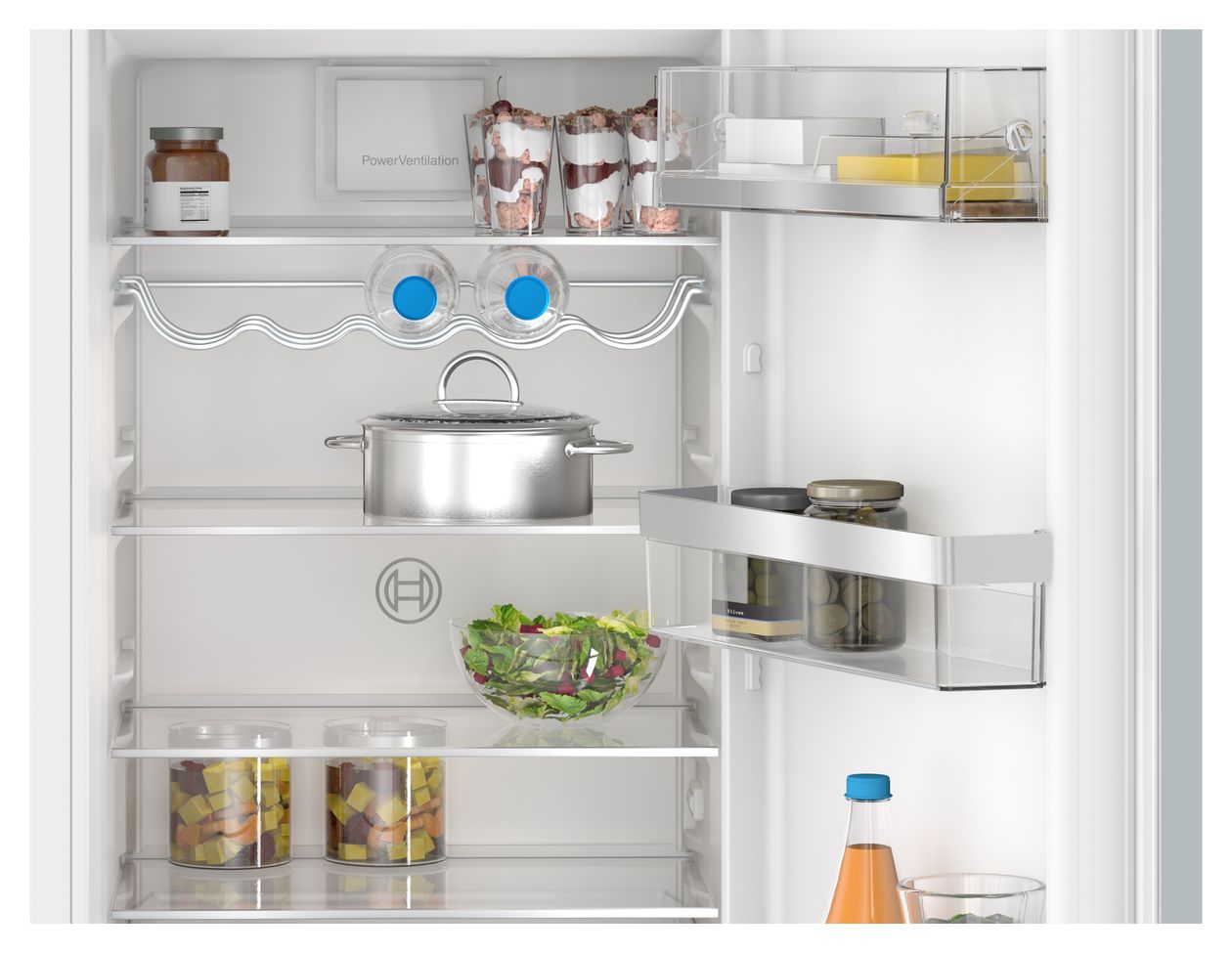 Serie 6 KIL82ADD0 246 l 177,5 cm Einbaukühlschrank EEK: D 142 kWh Jahr 