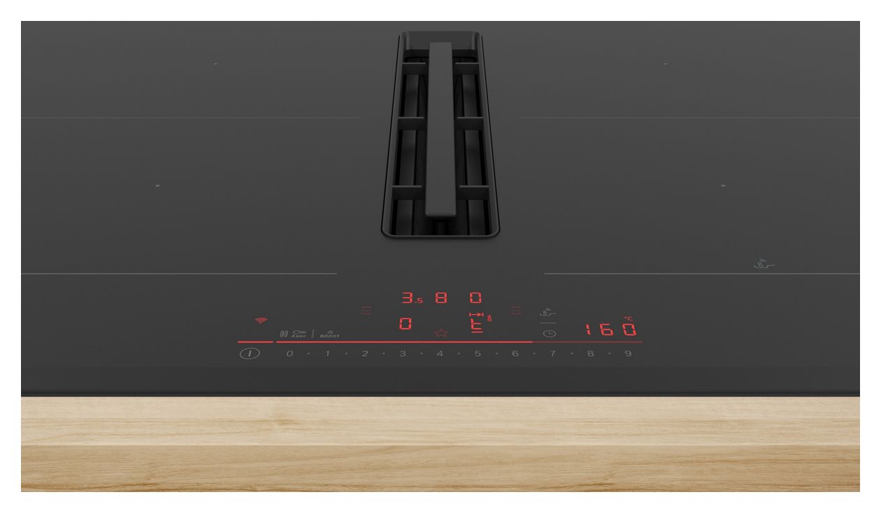 Serie 6 PVQ795H26E autarkes 70 cm Induktionskochfeld 4 Kochzonen mit integriertem Dunstabzug 