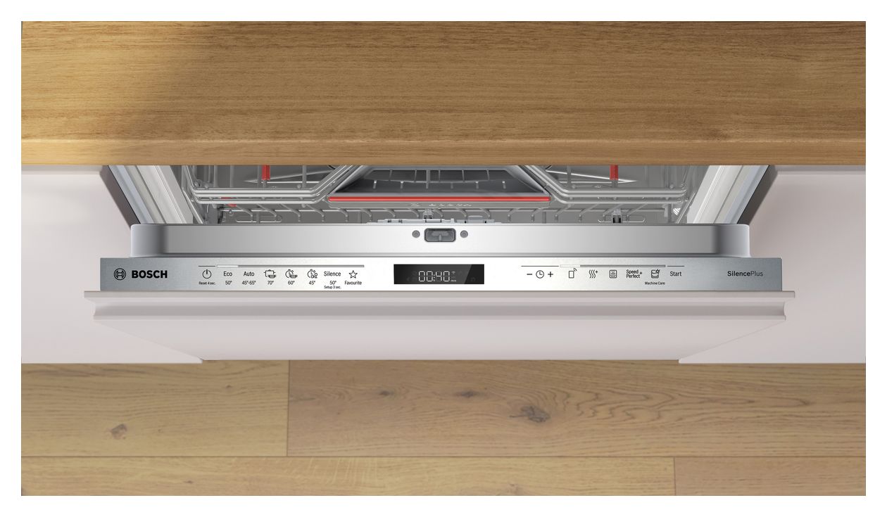 Serie 6 SBD6ECX21E 60 cm Geschirrspüler vollintegriert (ohne Front) Sehr leise 14 Maßgedecke aquaStop Funktion Wärmetauscher/EfficientDry 