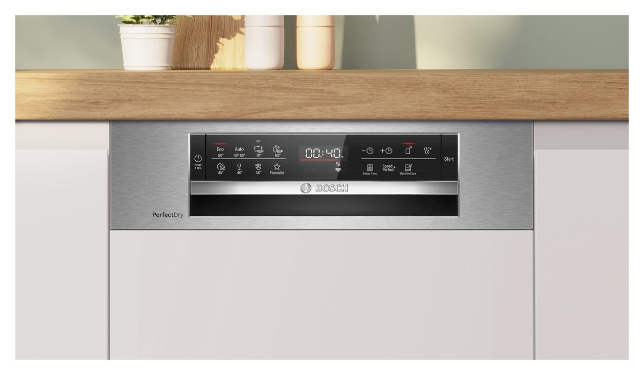 Serie 6 SPI6ZMS29E 45 cm Geschirrspüler teilintegriert (ohne Front) Sehr leise 10 Maßgedecke 