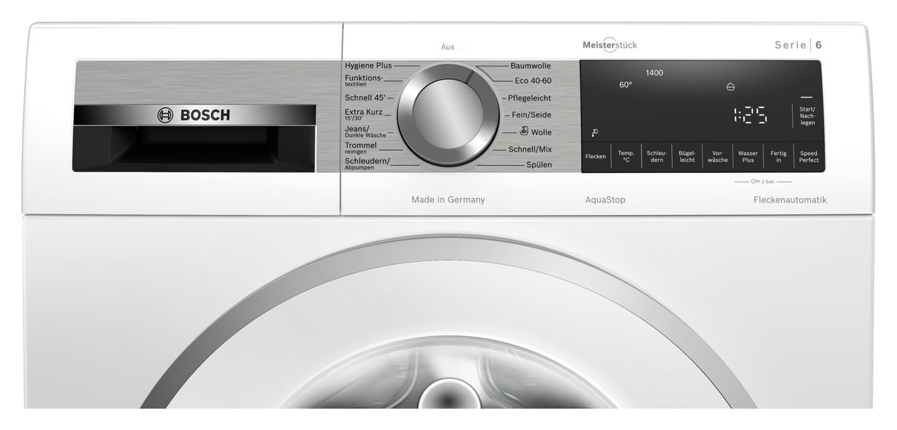 Serie 6 WGG244190 9 kg Frontlader Waschmaschine 1400 U/min AutoClean 