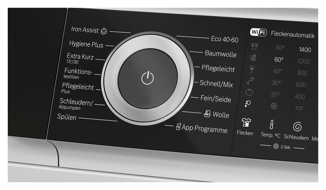 Serie 6 WGH244M90 9 kg Frontlader Waschmaschine 1400 U/min aquaStop Funktion AutoClean 
