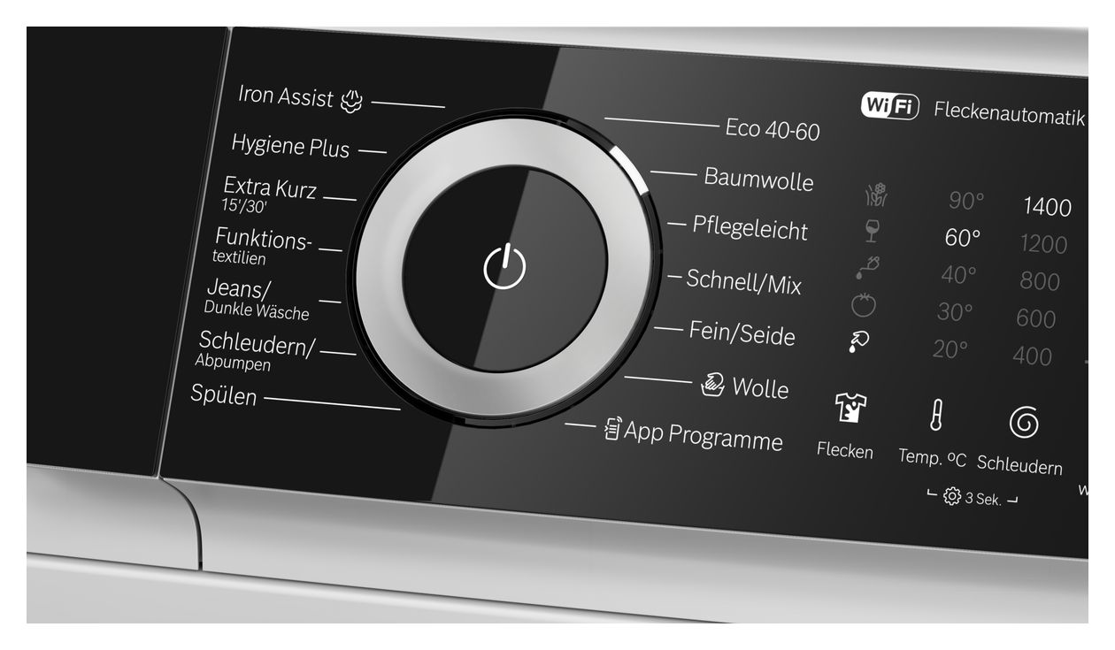 Serie 6 WGN244M91 9 kg Frontlader Waschmaschine 1400 U/min aquaStop Funktion (Weiß) 