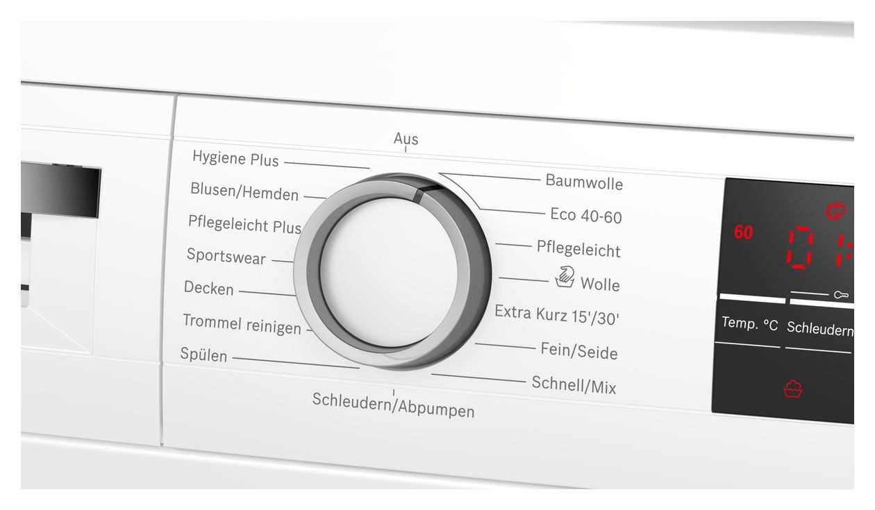 Serie 6 WUU28T22 9 kg Frontlader Waschmaschine 1400 U/min aquaStop Funktion 