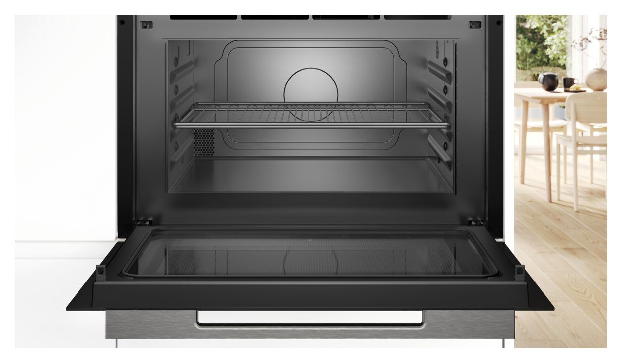 Serie 8 CEG732XB1 Einbau-Mikrowelle 1000 W Größe: groß 5 Stufen Grill (Schwarz) 