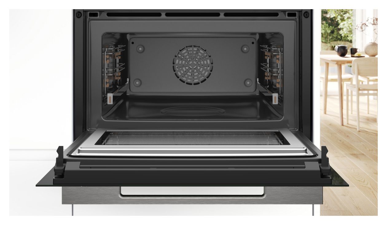 Serie 8 CMG736AB1F Einbaubackofen kompakt AutoClean Mikrowelle 