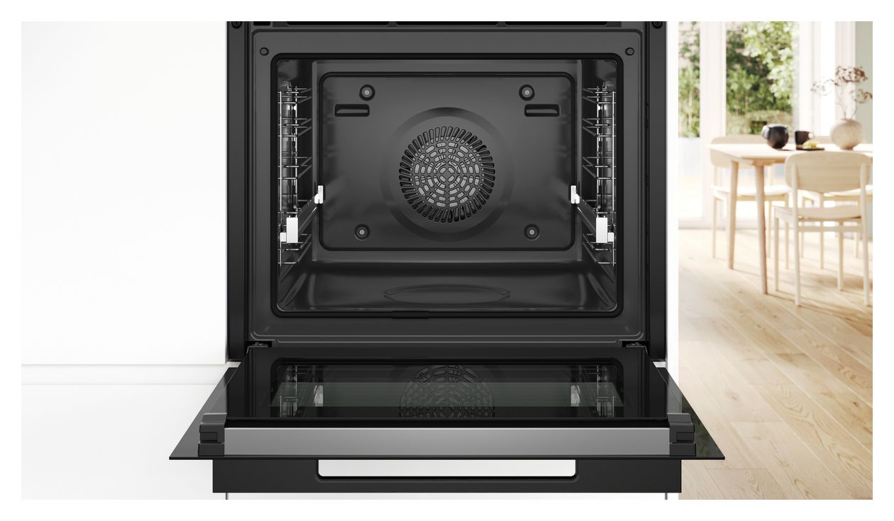 Serie 8 HBG978NB1 Einbaubackofen groß AutoClean (Schwarz) 