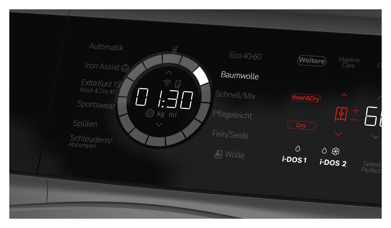 Serie 8 WNC254AS0 10,5 kg 6 kg Waschtrockner 1400 U/min 