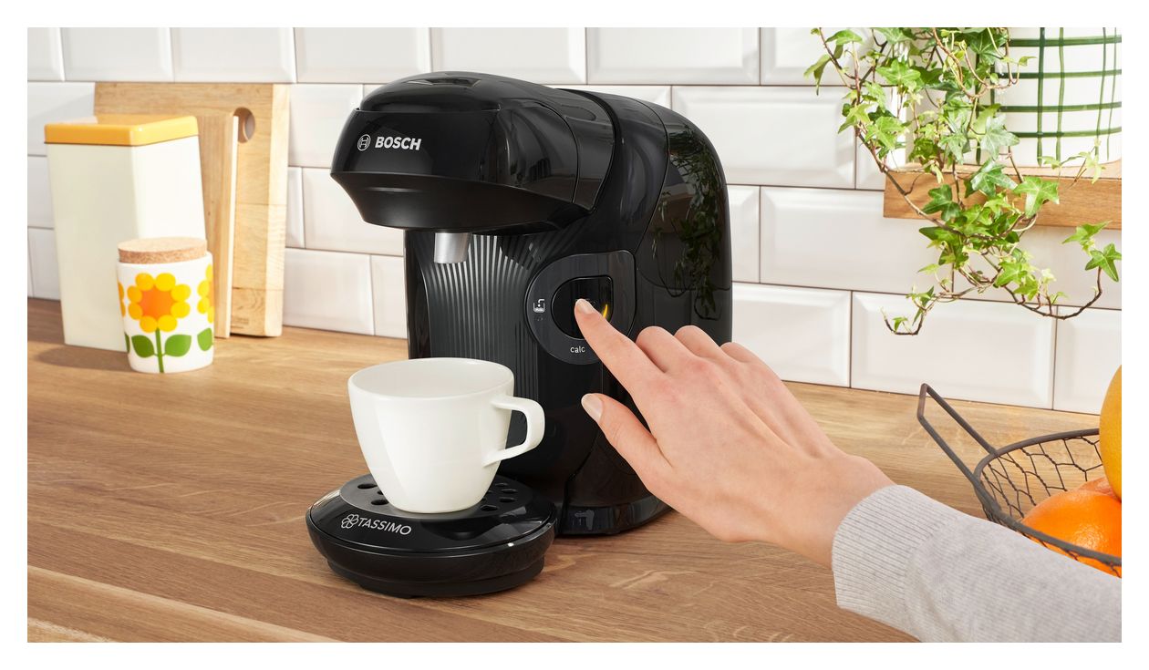 TAS112E Tassimo Style friendly Kaffeekapsel Maschine  (Schwarz) 