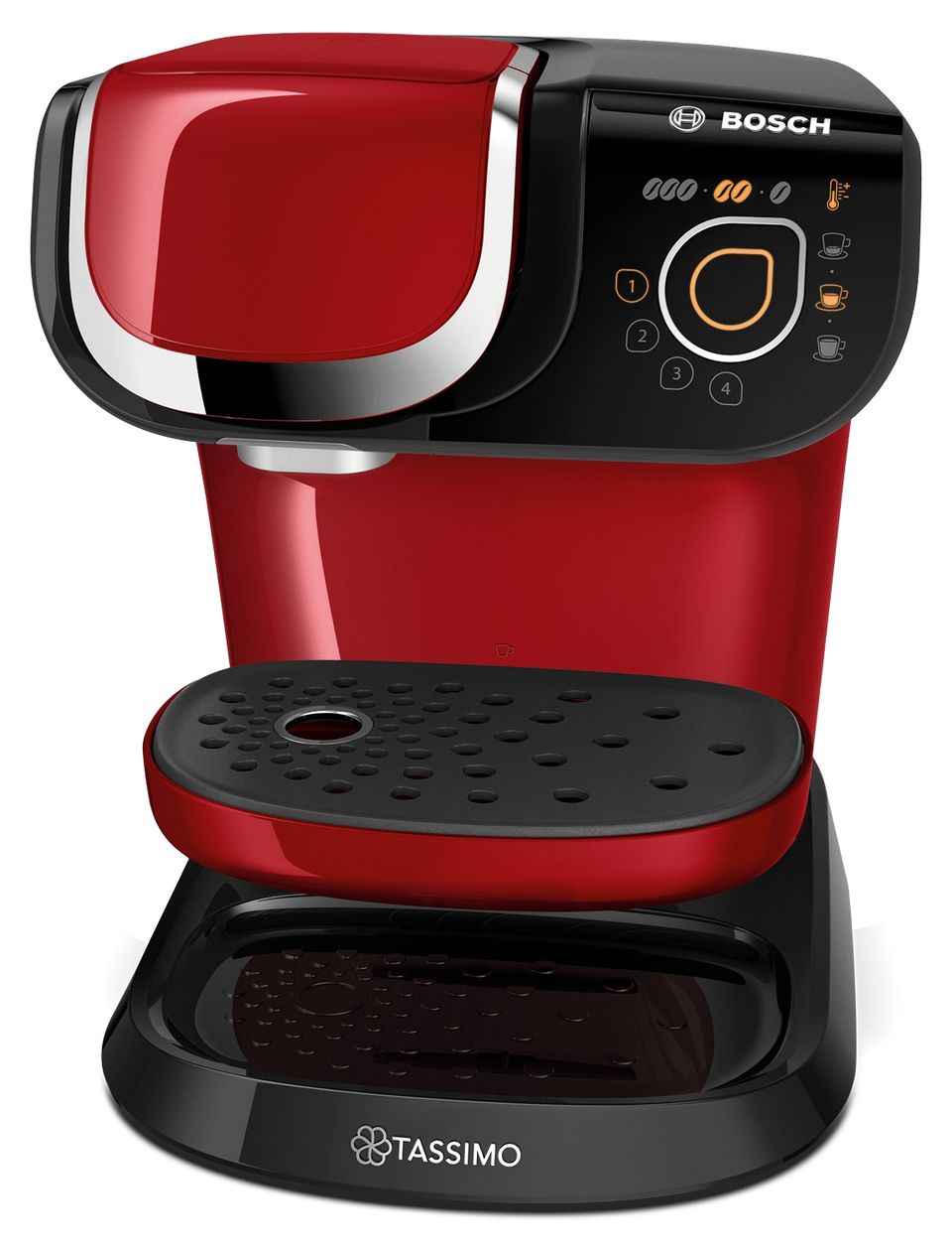 TAS6503 Tassimo My Way 2 Kaffeekapsel Maschine  (Rot) 