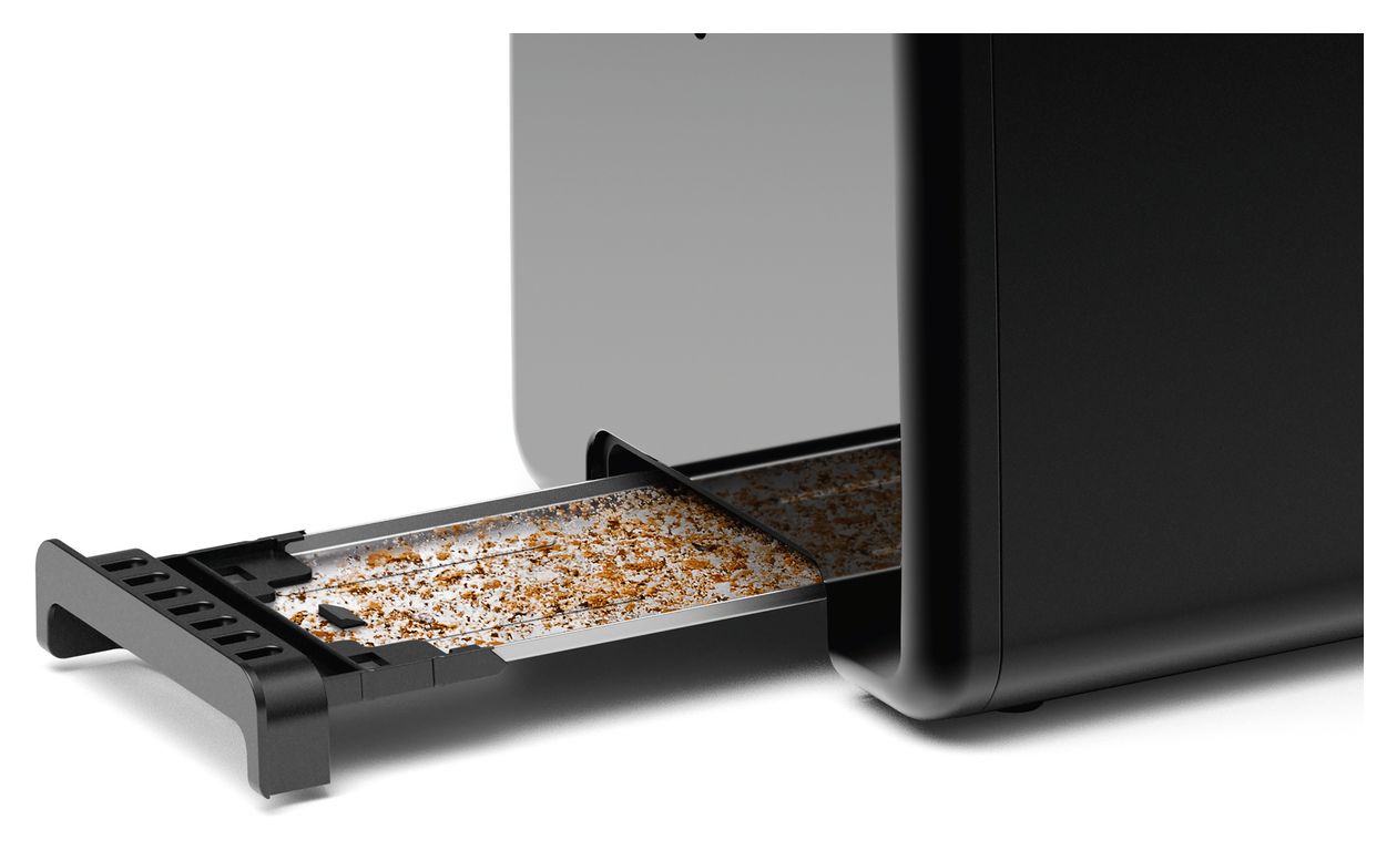 TAT3P423DE DesignLine Toaster 970 W 2 Scheibe(n)  (Schwarz) 