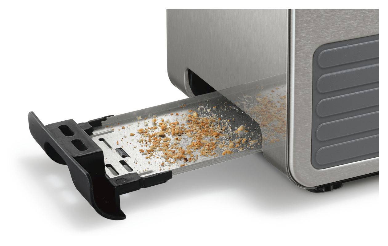 TAT7S25 CompactClass Toaster 1050 W 2 Scheibe(n)  (Schwarz, Grau) 