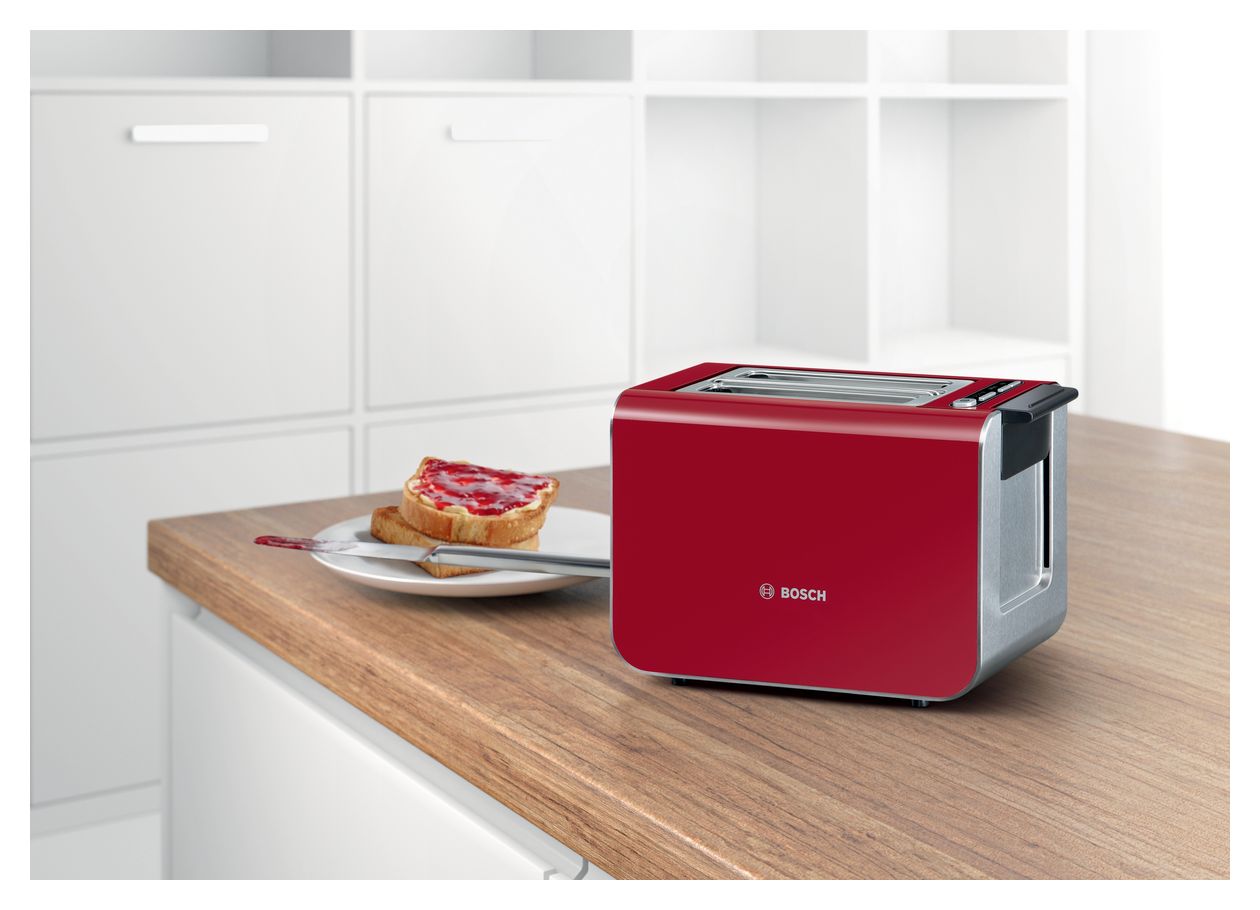 TAT8614N Styline Toaster 860 W 2 Scheibe(n) 9 Stufen  (Rot) 