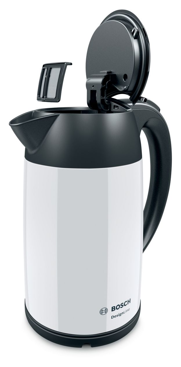 TWK3P421 DesignLine 1,7 l Wasserkocher 2400 W  (Schwarz, Weiß) 