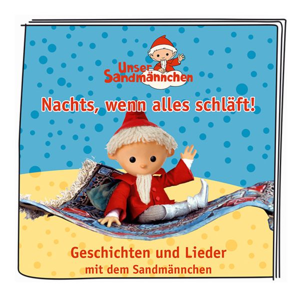 01-0062 Unser Sandmännchen - Nachts, wenn alles schläft! 57 min (Gemischte Farben, Rot, Weiß) 