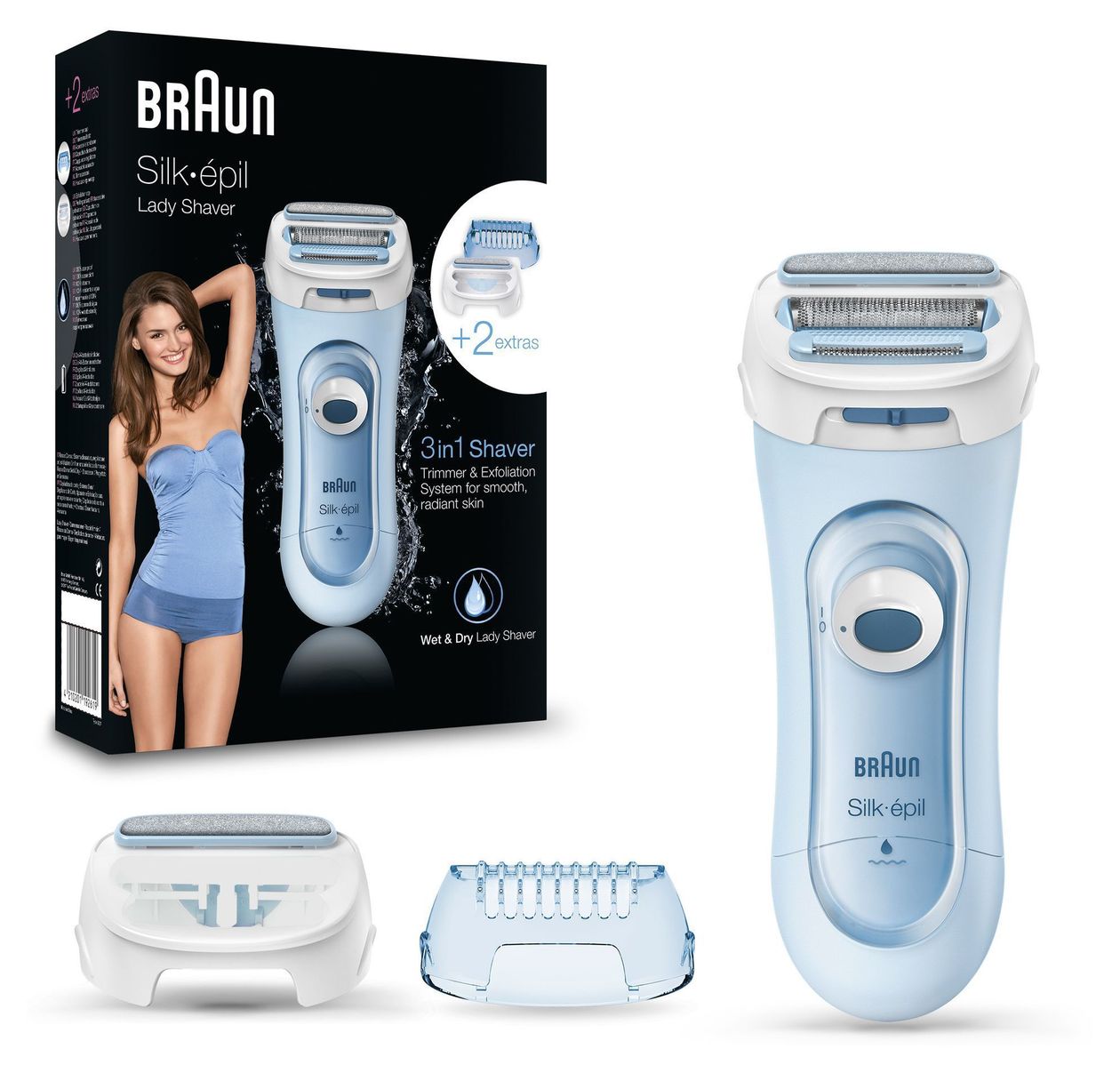 5-160 Ladyshaver Nass&Trocken Epilierer/Damenrasierer 