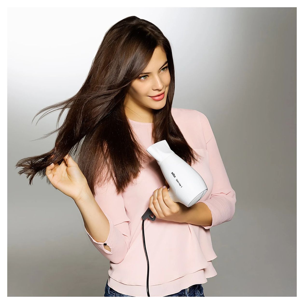 HD180 Satin Hair 1 Haartrockner 1800 W  (Weiß) 