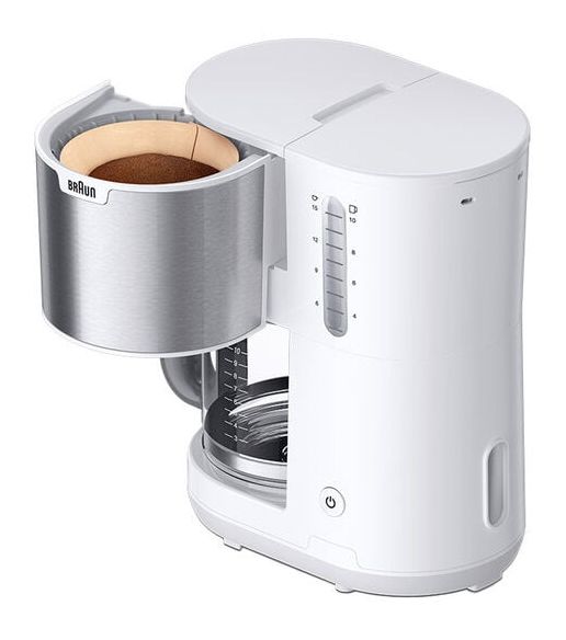 KF1500 PureShine 10 Tassen Filterkaffeemaschine  (Weiß) 