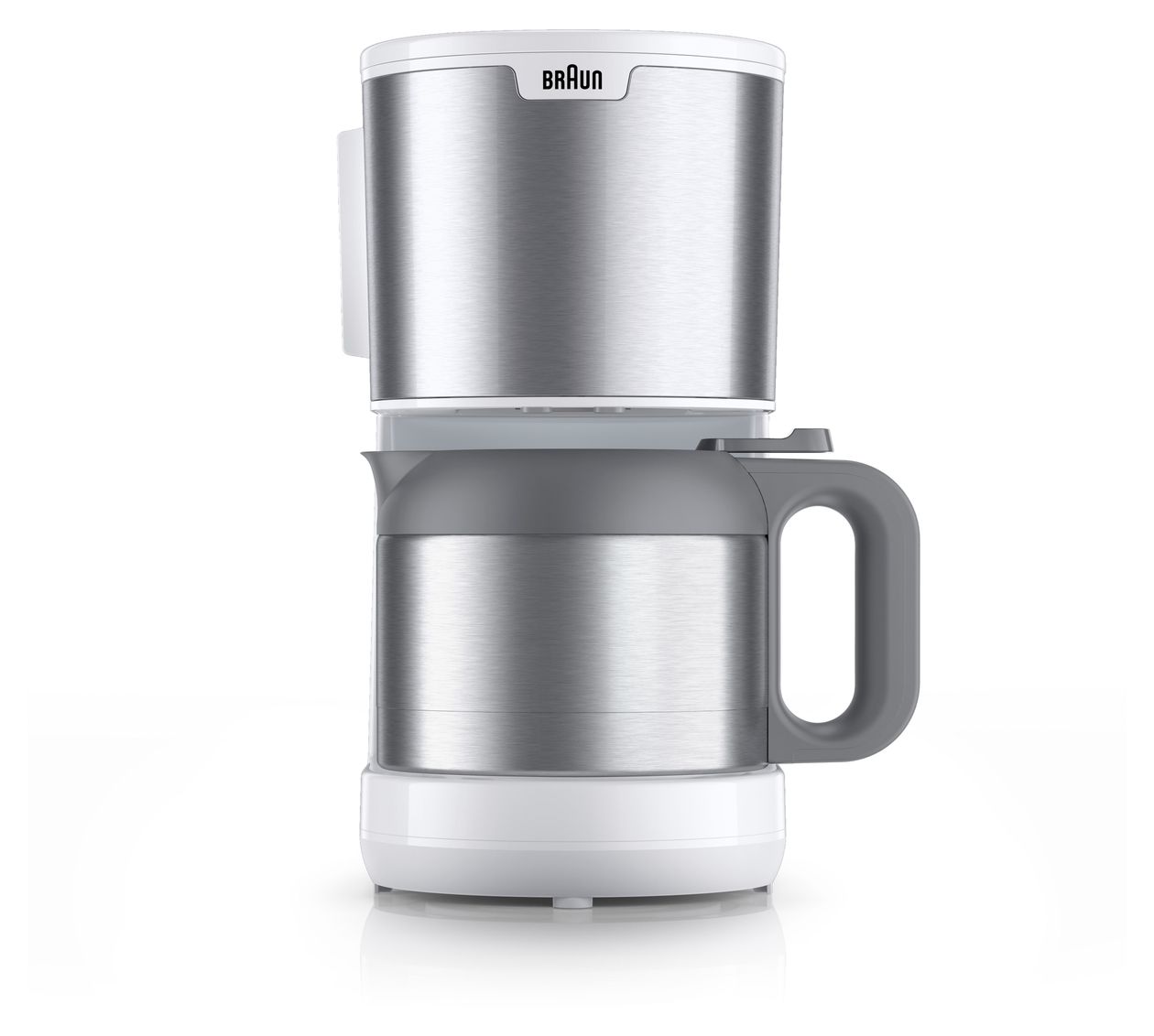 KF1505WH PurShine 9 Tassen Thermo Filterkaffeemaschine 1,2 l  (Weiß) 