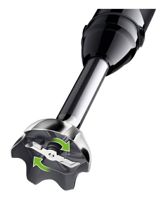 MQ55307M MultiQuick 5 Pro Stabmixer 1000 W 25 Stufen  (Schwarz, Silber) 
