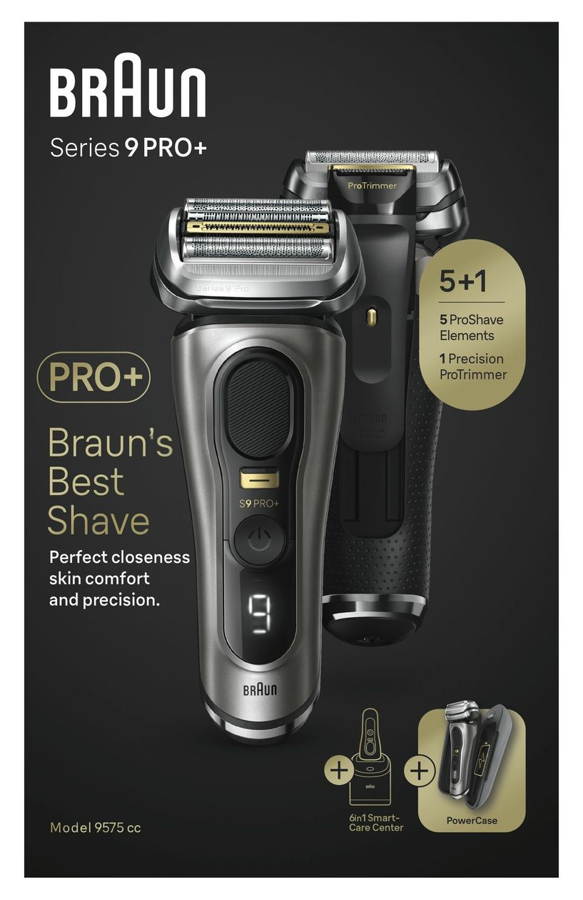 Series 9 Pro+ 9575cc Wet & Dry Nass&Trocken Rasierer Lithium-Ion (Li-Ion) 90 min 