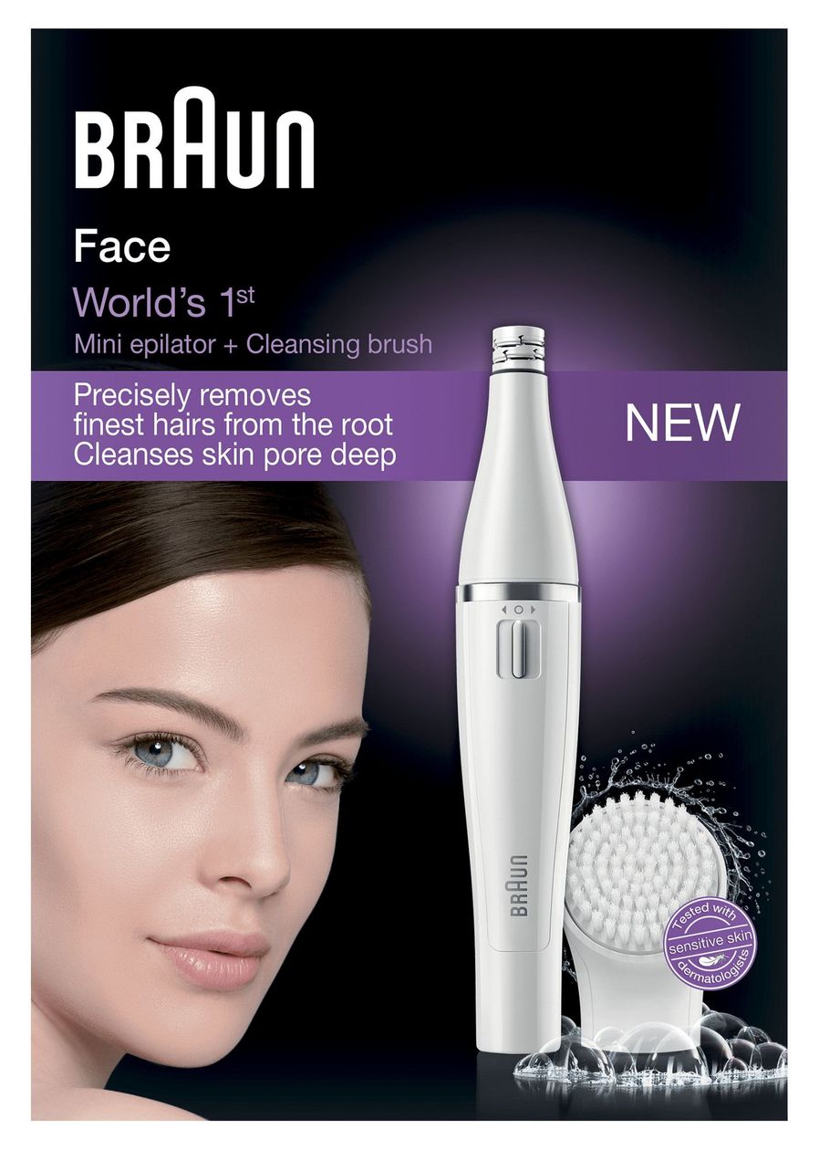 Silk-épil Face 810 Trocken Epilierer/Damenrasierer 
