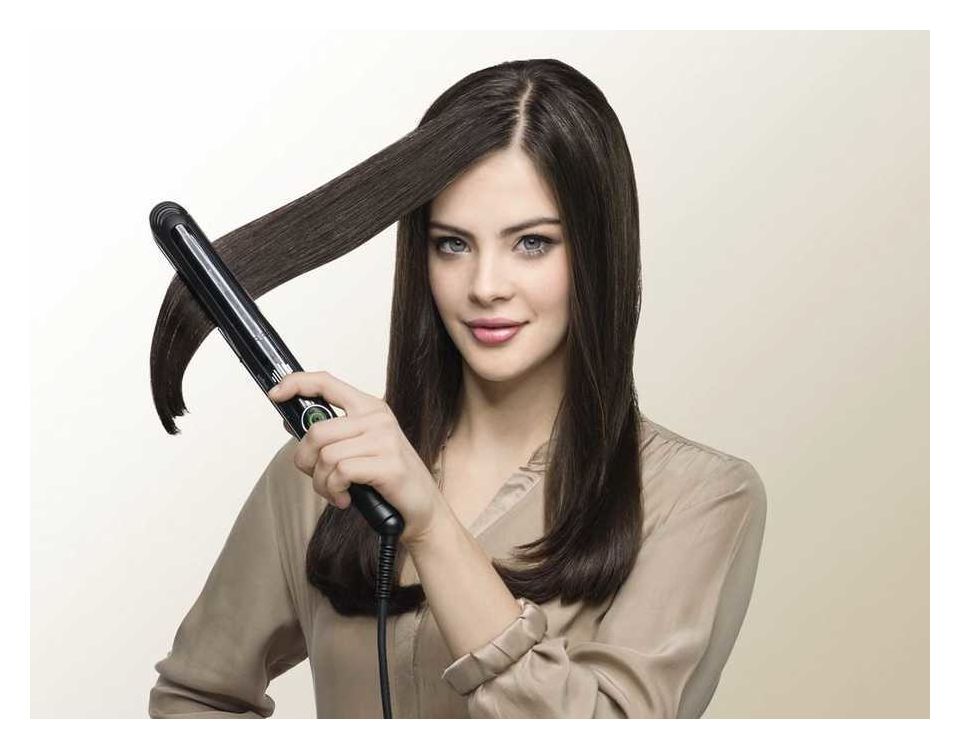 ST780 Satin Hair 7 SensoCare Haarglätter  (Schwarz) 
