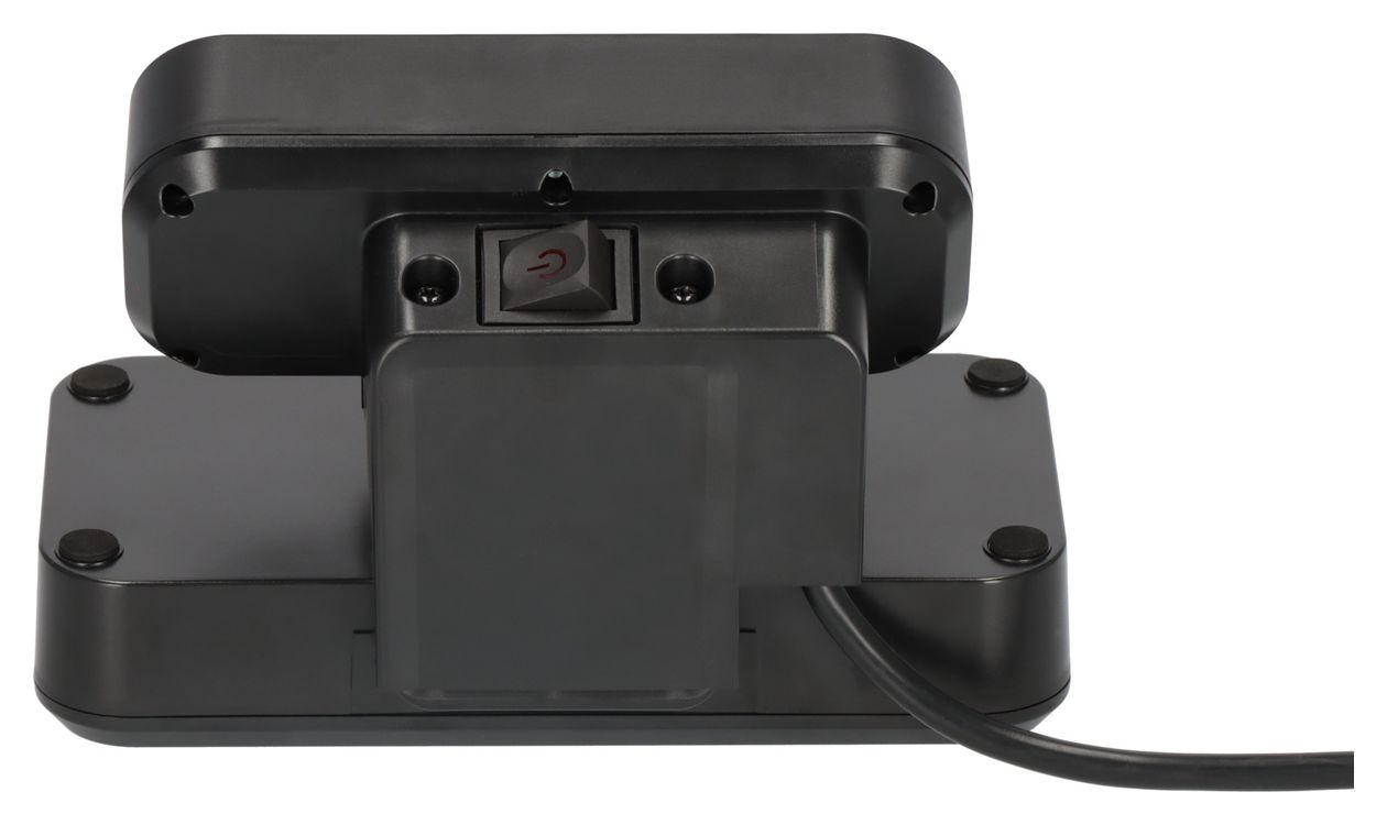 estilo Duplex Tischsteckdosenleiste Überspannungsschutz USB-C PD 9-fach 2 m  (Schwarz/Silber) 