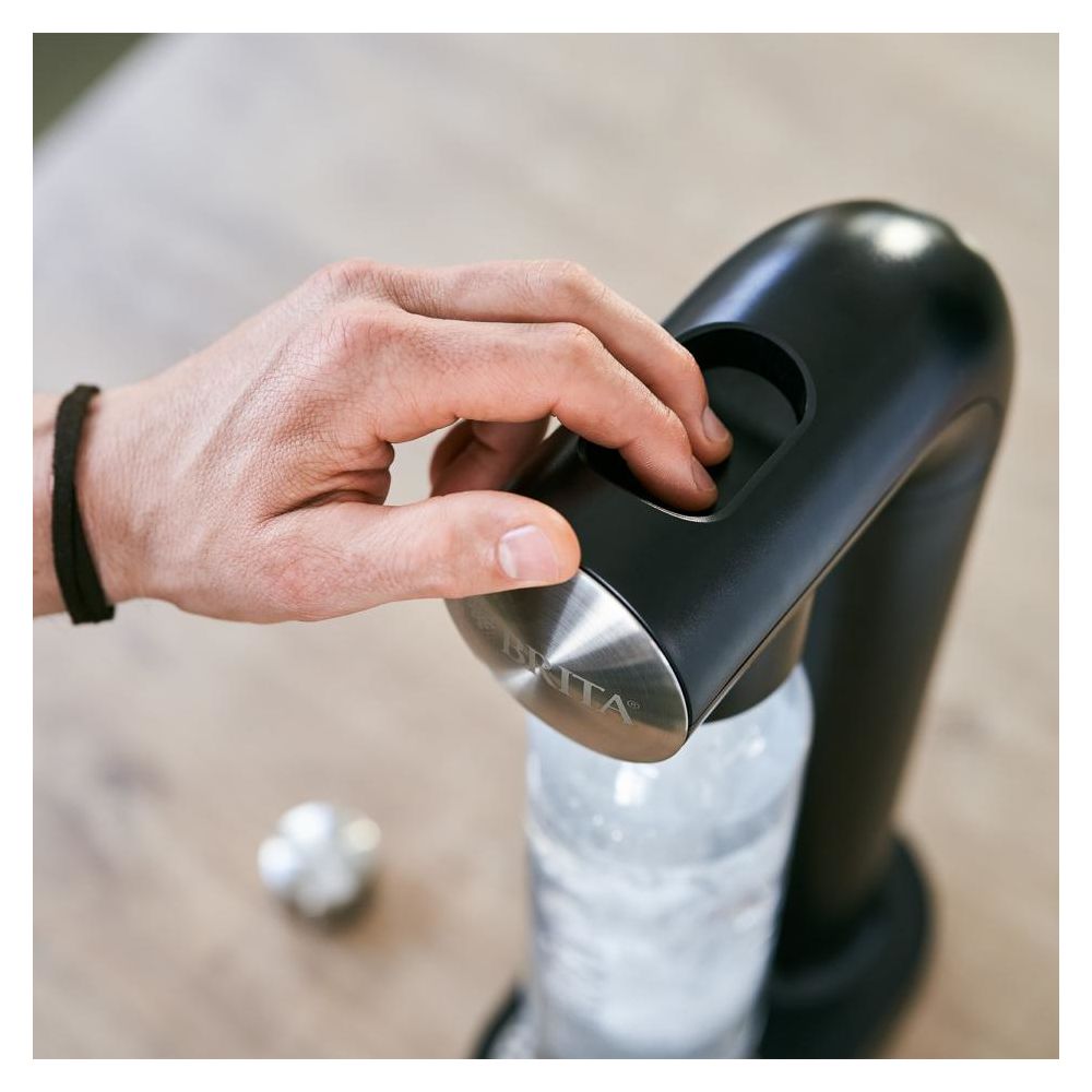 sodaONE Wassersprudler  (Schwarz, Silber) 