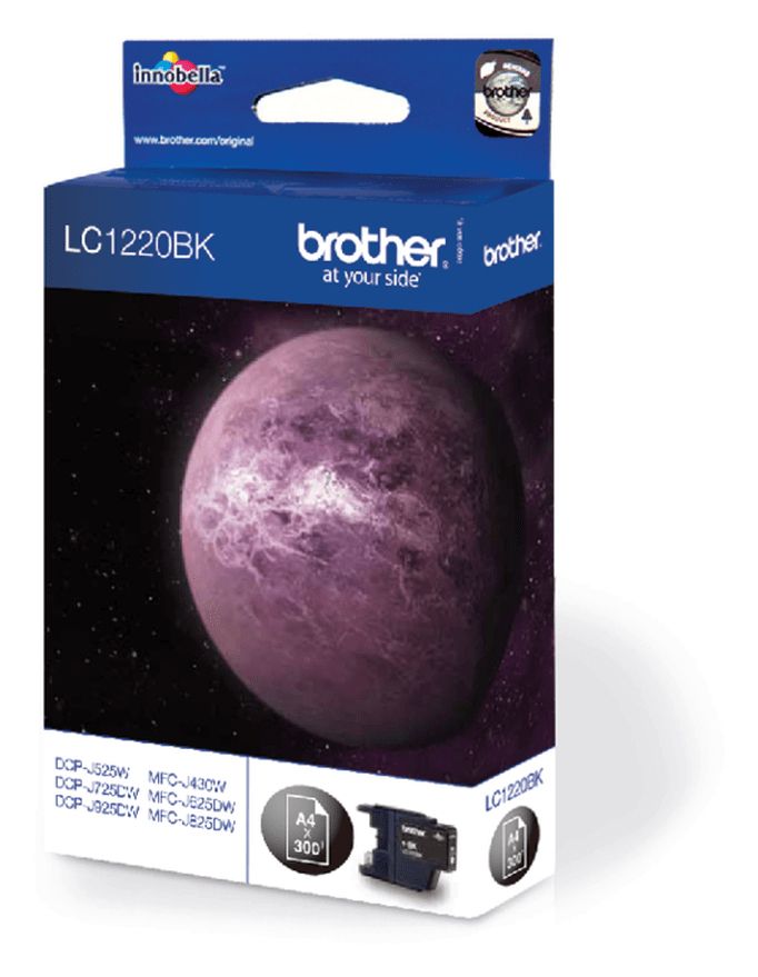 LC-1220BK originale Druckerpatronen Schwarz 300 Seiten 