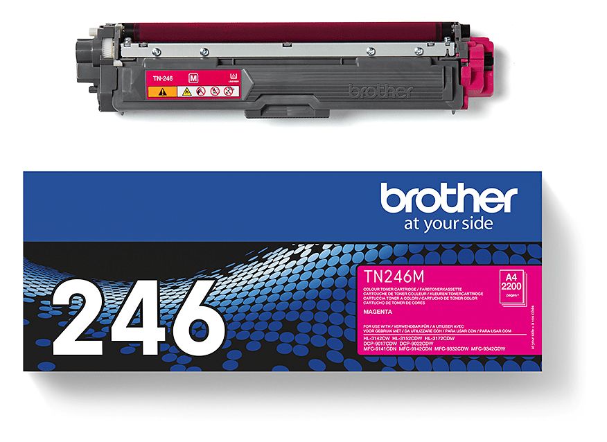 TN-246M originale Druckerpatronen Magenta 