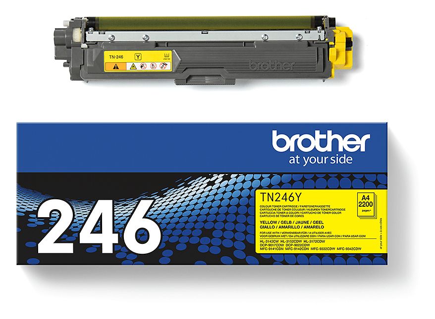 TN-246Y originale Druckerpatronen Gelb 