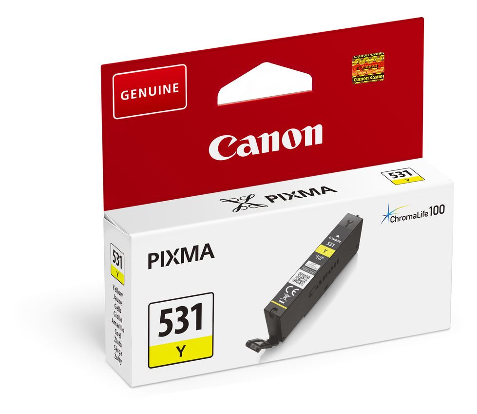 CLI-531Y originale Druckerpatronen Gelb 