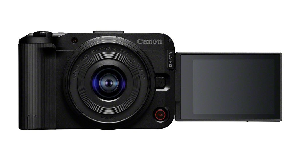 EOS R50 V Kit 14-30 mm 25,5 MP MILC 7,5 cm WLAN Bluetooth  (Schwarz) 