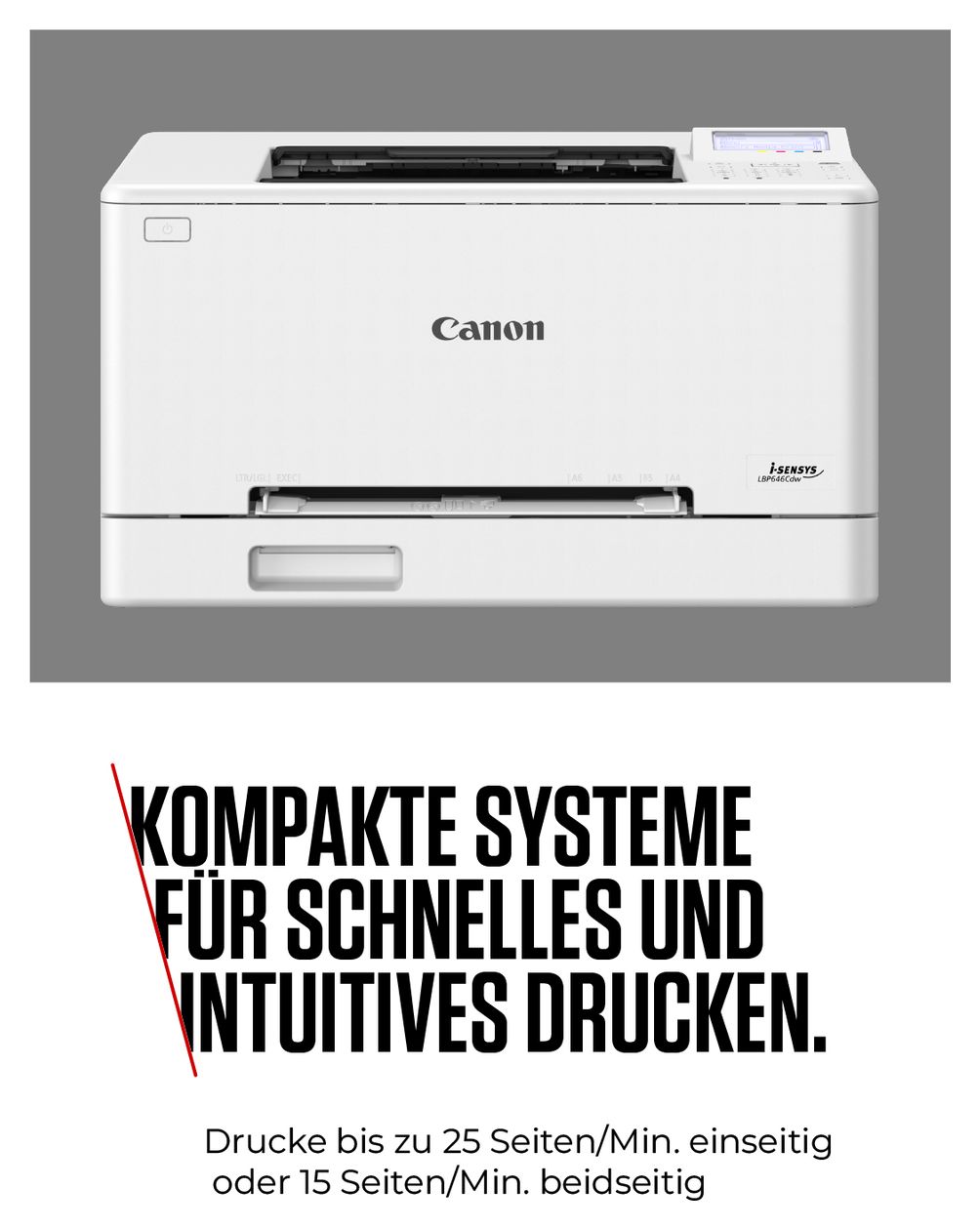 i-SENSYS LBP646Cdw A4 Laser Drucker 1200 x 1200 DPI 25 Seiten pro Minute 